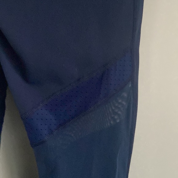 Aritzia The Constant Navy Blue Mesh Leggings - Picture 10 of 13